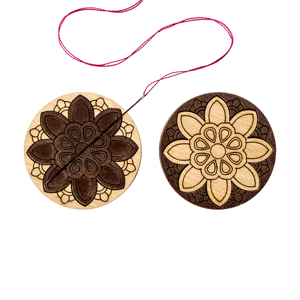 Needle Minder &ndash; &ldquo;Wooden, Double-Sided&rdquo; FLMH-018(W)