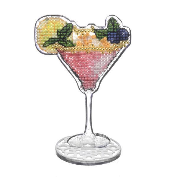 Plastic Cross-Stitch Kit &ndash; "Cosmopolitan" (Double-Sided) FLX-032