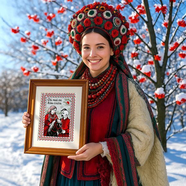 Cross-Stitch Pattern &ndash; "The Maiden" WLP-089