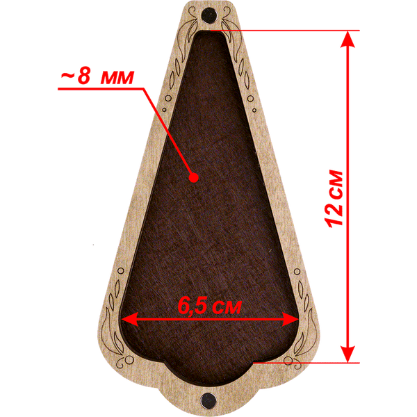 Scissors Case (inside size 6.5 &times; 12 cm, &ldquo;Double-Layer&rdquo;) FLZB(N)-020