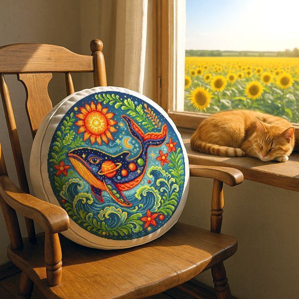 Cross-Stitch Pattern &ndash; "Petrykivka Fantasy" WLP-052