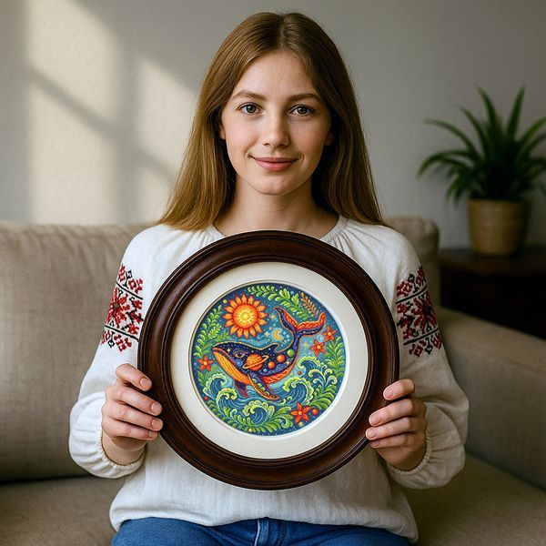Cross-Stitch Pattern &ndash; "Petrykivka Fantasy" WLP-052