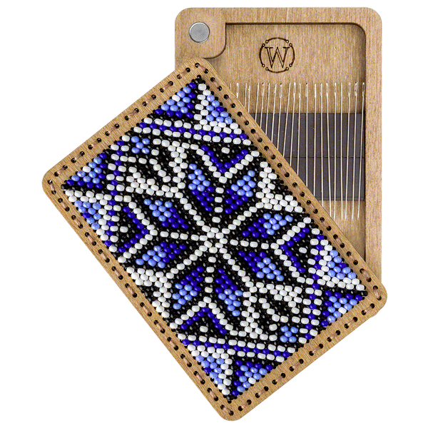 DIY Magnetic Needle Case Kit &ndash; &ldquo;Winter Blossom&rdquo; FLZB(N)-089