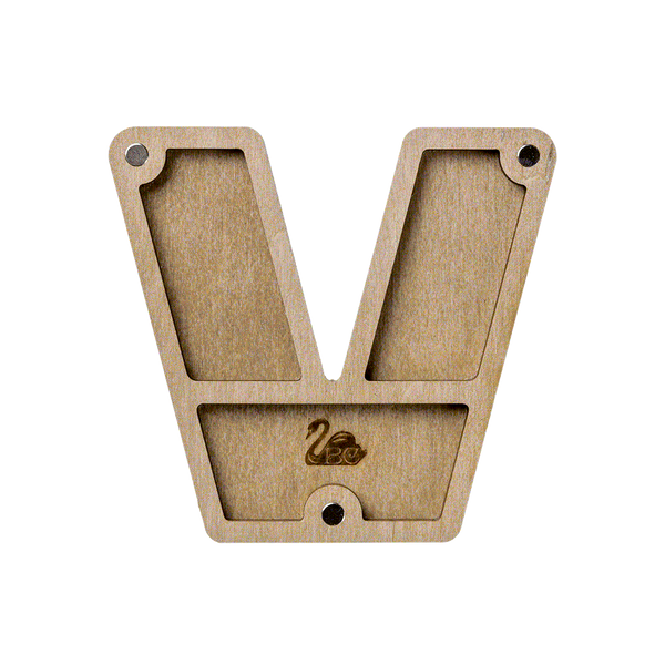 Bead Organizer &ndash; &ldquo;Letter V (Alphabet)&rdquo; FLZB-168(V)