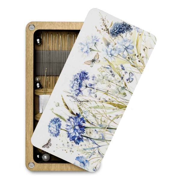 Magnetic Needle Case Large &ndash; &ldquo;Butterfly Garden&rdquo; FLZB(N)-142