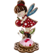 Wooden Bead Embroidery Kit &ndash; &ldquo;Pincushion &ndash; Girl In Red&rdquo; FLK-283 FLK-283 photo 3