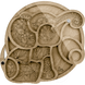 Bead Organizer Box &ndash; &ldquo;Indian Elephant&rdquo;, With Clear Lid FLZB-033 FLZB-033 photo 1