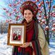 Cross-Stitch Pattern &ndash; "The Maiden" WLP-089 WLP-089 photo 6