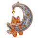 Wooden Bead Embroidery Kit &ndash; &ldquo;Moonlit Dreams &ndash; Fox Cub&rdquo; FLK-508 FLK-508 photo 4