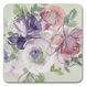 Bead Organizer With Wooden Lid &ndash; &ldquo;Watercolor Flowers, Square&rdquo; FLZB-238 FLZB-238 photo 2