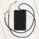 Faux Leather Embroidery Blank &ndash; &ldquo;Pendant&rdquo; FLBE(BB)-018 Black FLBE(BB)-018 photo 1