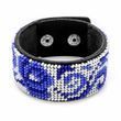 Faux Leather Bead Embroidery Kit &ndash; &ldquo;Bracelet&rdquo; (3 &times; 22 cm) FLBB-033 Black FLBB-033 photo 7
