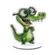 Plastic Cross-Stitch Kit &ndash; "Crocodile" FLX-037 FLX-037 photo 6