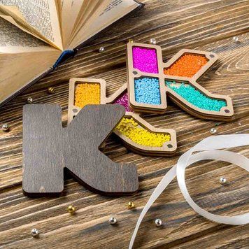 Bead Organizer &ndash; &ldquo;Letter К (Alphabet)&rdquo; FLZB-136(К)