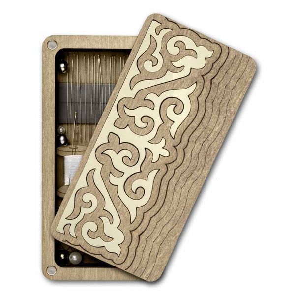 Magnetic Needle Case Large &ndash; &ldquo;Oriental Ornament&rdquo; FLZB(N)-181