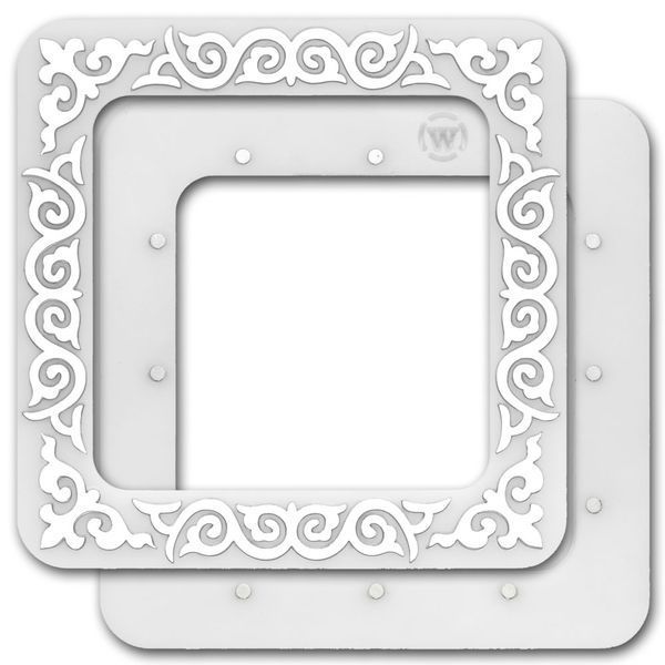 Magnetic Embroidery Frame (10 &times; 10 cm inner size) FLMP-039