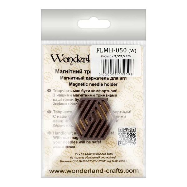 Needle Minder &ndash; &ldquo;Wooden, Double-Sided&rdquo; FLMH-050(W)