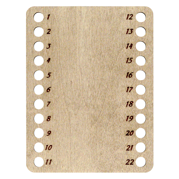 Floss Organizer &ndash; &ldquo;Seine in Rouen, Rectangular&rdquo; FLZ(P)-034