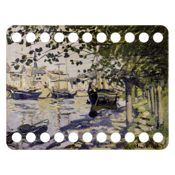 Floss Organizer &ndash; &ldquo;Seine in Rouen, Rectangular&rdquo; FLZ(P)-034