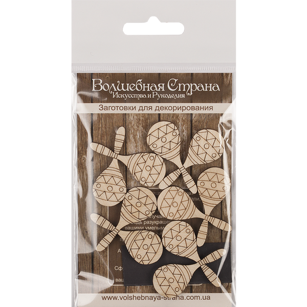 Decoration blank FLC-237 (5 pieces)