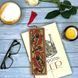 Craft Cardboard Embroidery Kit &ndash; &ldquo;Bookmark &ndash; Plumeless Thistles&rdquo; WLZ-014 WLZ-014 photo 1