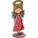 Wooden Bead Embroidery Kit &ndash; &ldquo;Girl Angel&rdquo; FLK-251 FLK-251 photo 3