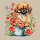 Cross-Stitch Pattern &ndash; "Poppy Guardian" WLP-102 WLP-102 photo 2