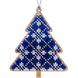 Wooden Bead Embroidery Kit &ndash; &ldquo;Christmas Ornament &ndash; Tree&rdquo; FLK-150 FLK-150 photo 2