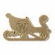 Wooden Embroidery Blank &ndash; &ldquo;Sled&rdquo; FLBE(K)-014 FLBE(K)-014 photo 1