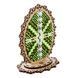 Bead Embroidery Kit on Wood &ndash; &ldquo;Easter Egg &ndash; Emerald&rdquo; FLK-534 FLK-534 photo 4