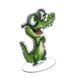 Plastic Cross-Stitch Kit &ndash; "Crocodile" FLX-037 FLX-037 photo 4