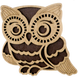 Wooden-Lid Bead Organizer &ndash; &ldquo;Owl&rdquo; FLZB-101 FLZB-101 photo 3