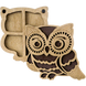 Wooden-Lid Bead Organizer &ndash; &ldquo;Owl&rdquo; FLZB-101 FLZB-101 photo 2