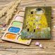 Bead Organizer With Wooden Lid &ndash; &ldquo;The Kiss, Rectangular&rdquo; FLZB-206 FLZB-206 photo 1