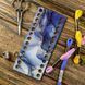 Floss Organizer &ndash; &ldquo;Blue Marble, Narrow Rectangular&rdquo; FLZ(P)-068 FLZ(P)-068 photo 1