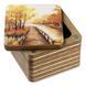 Thread Catcher Square &ndash; &ldquo;Autumn Bridge&rdquo; FLZB(N)-110 FLZB(N)-110 photo 3