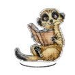 Plastic Cross-Stitch Kit &ndash; "Meerkat" FLX-038 FLX-038 photo 6