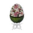 Plastic Cross-Stitch Kit &ndash; "Easter Egg &ndash; Sakura" FLX-066 FLX-066 photo 6