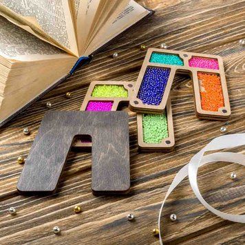 Bead Organizer &ndash; &ldquo;Letter Л (Alphabet)&rdquo; FLZB-137(Л)