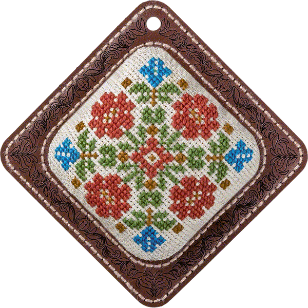 Pincushion Kit &ndash; &ldquo;Floral Ornament&rdquo; FLTL-030