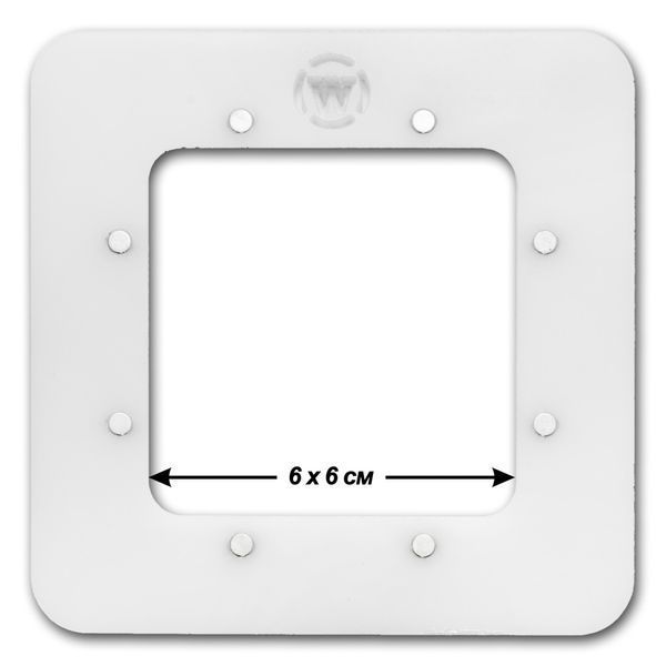 Magnetic Embroidery Frame (6 &times; 6 cm inner size) FLMP-040