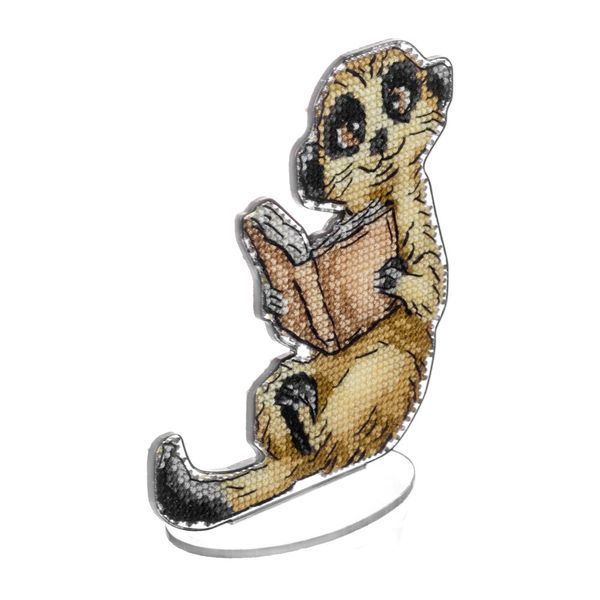 Plastic Cross-Stitch Kit &ndash; "Meerkat" FLX-038
