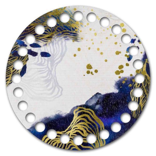 Floss Organizer &ndash; &ldquo;Starry Night, Round&rdquo; FLZ(P)-069