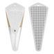 Faux Leather Embroidery Blank "Scissors Case" FLBE(BB)-085 White FLBE(BB)-085 photo 3