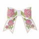 Faux Leather Thread Embroidery Kit &ndash; &ldquo;Hair Clip &ndash; Rose&rdquo; FLHL-105 White FLHL-105 photo 2