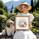 Cross-Stitch Pattern &ndash; "Floral Favorite" WLP-103 WLP-103 photo 5