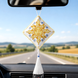 Faux Leather Cross-Stitch Kit &ndash; &ldquo;Folk Hanging Ornament Sun (Yarilo)&rdquo; FLHL-116 FLHL-116 photo 2