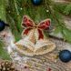 Bead Embroidery Kit (Plastic Base) &ndash; &ldquo;Christmas Ornament &ndash; Festive Bell&rdquo; FLPL-049 FLPL-049 photo 1