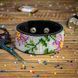 Faux Leather Bead Embroidery Kit &ndash; &ldquo;Bracelet&rdquo; (3 &times; 22 cm) FLBB-034 Black FLBB-034 photo 1
