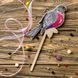 Wooden Bead Embroidery Kit &ndash; &ldquo;Bird Topper&rdquo; FLK-101 FLK-101 photo 1